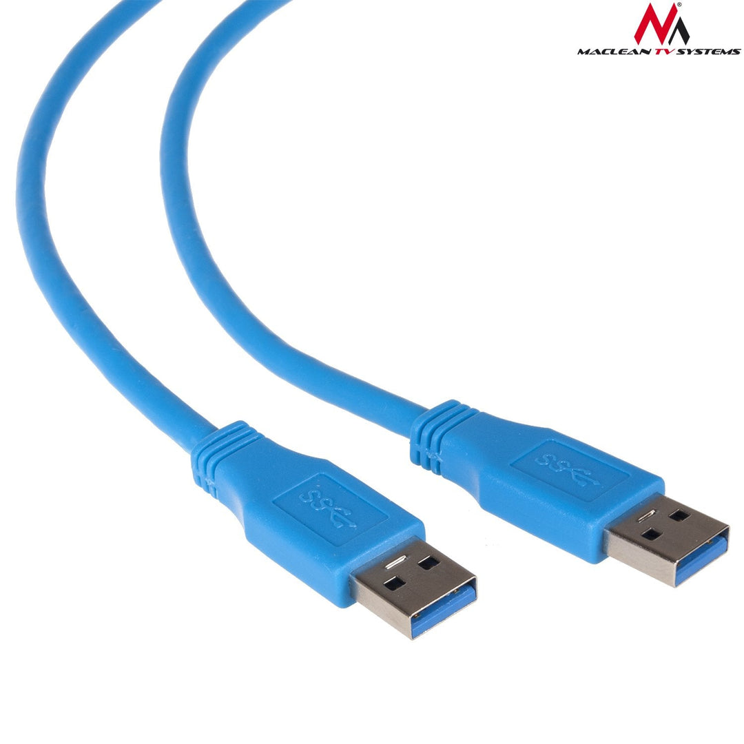 Maclean MCTV-583 Extension USB CABLE WT-WT A-A MALE-MALE USB CONNECTION 3m