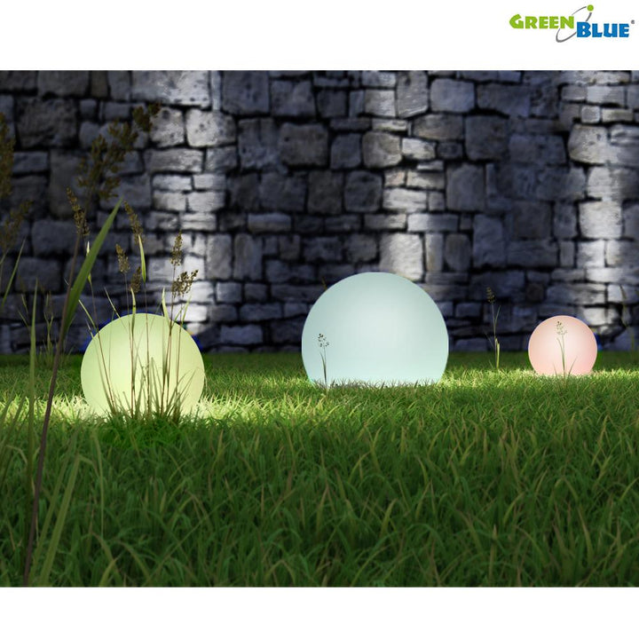 GreenBlue GB167 Garden Solar Free-standing LED Lamp 30x30x63cm