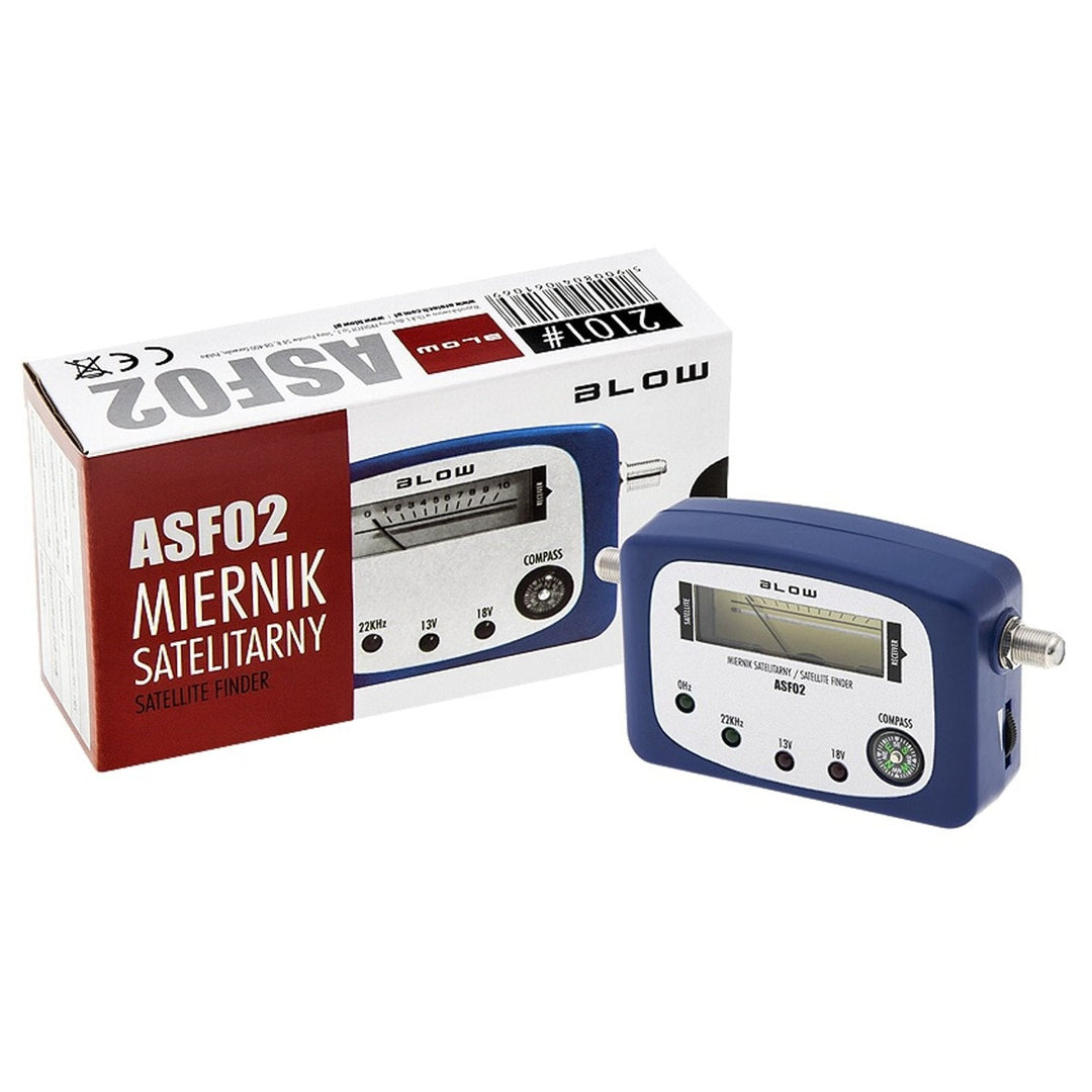 Satellite Finder Meter Compass LNB Receiver 13 - 18V DC 