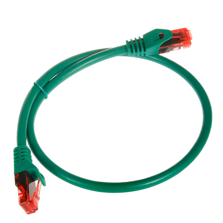 Network cable lan pr. ethernet rj45 utp cat6 0,5m maclean mctv-300 g