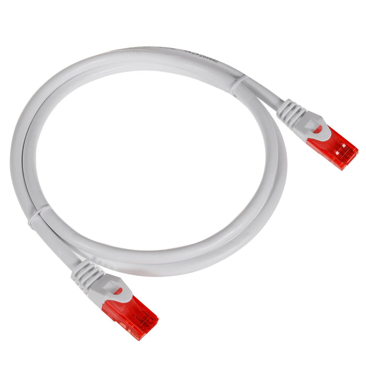 Maclean Cable, UTP Patchcord Cable, Plug-to-Plug, Cat6, 1m, Grey, MCTV-301 W