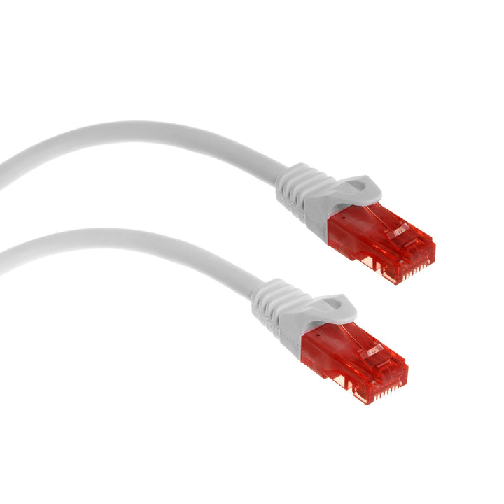 Maclean Cable, UTP Patchcord Cable, Plug-to-Plug, Cat6, 1m, Grey, MCTV-301 W