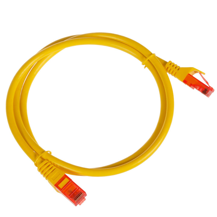Maclean Cable, UTP Patchcord, Plug-to-Plug, Cat6, 1m, Yellow, MCTV-301 Y