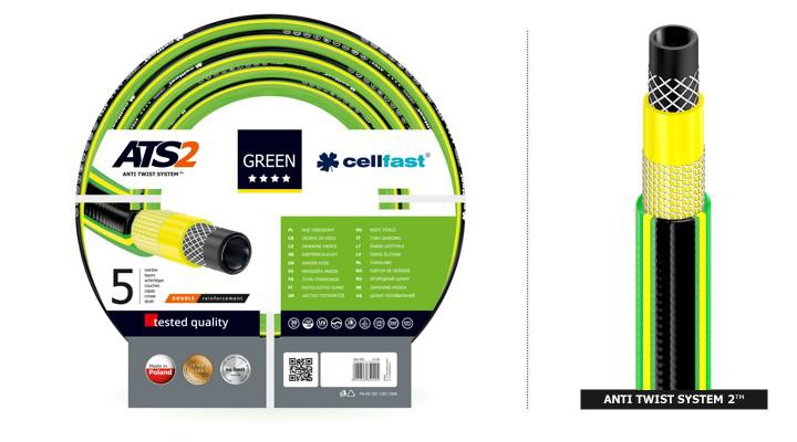 Garden Cellfast Green hose ATS2 3/4 "25m, 5 ply
