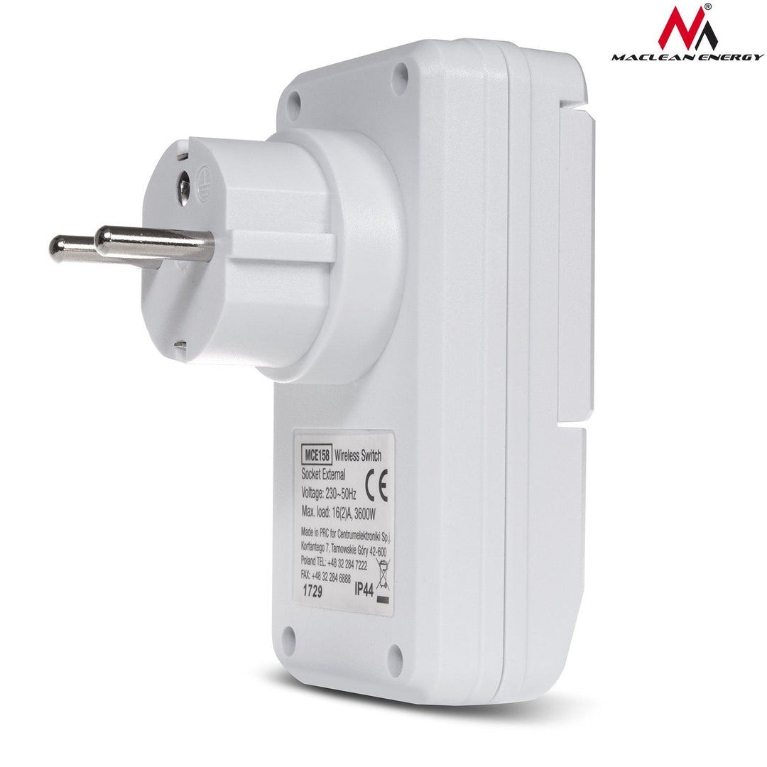 Maclean Energy MCE158 remote-controlled outdoor power socket
