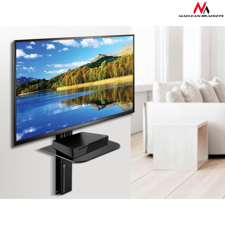 TV mount with DVD shelf Maclean, VESA 200x200, 23"-42", 30kg, MC-771