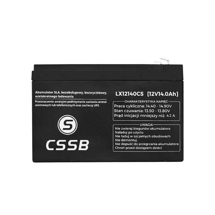 LTC CSSB LX12140 Maintenance-free Rechargeable 12V 14Ah Gel Battery
