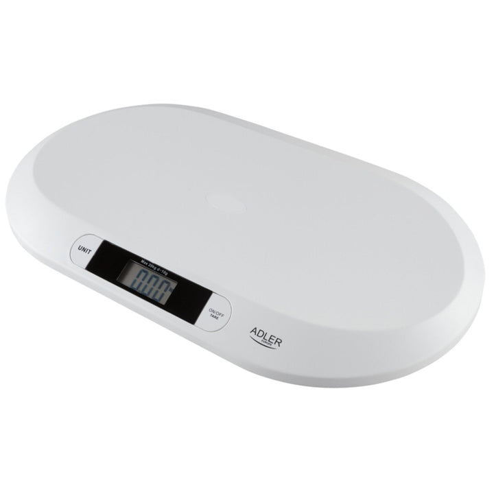 Adler baby and child scale, LCD display, backlight, tare function AD8139