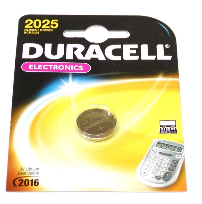 CR-2025 3V DURACELL DL2025 / CR2025 lithium battery