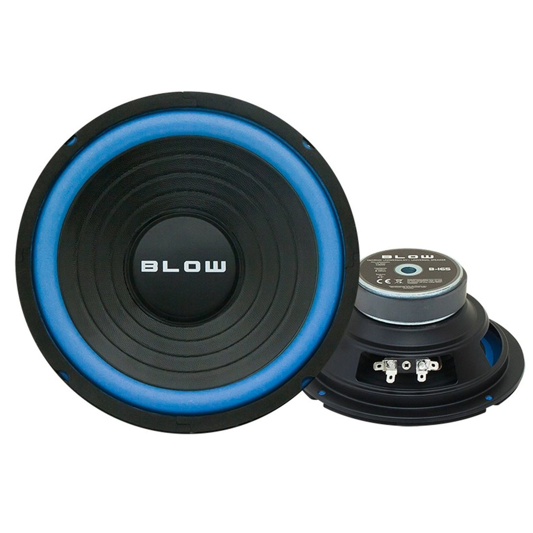 Bass Speaker 100W 8 Ohm 6.5 "Blow B-165 Paper Foam Suspension Paper