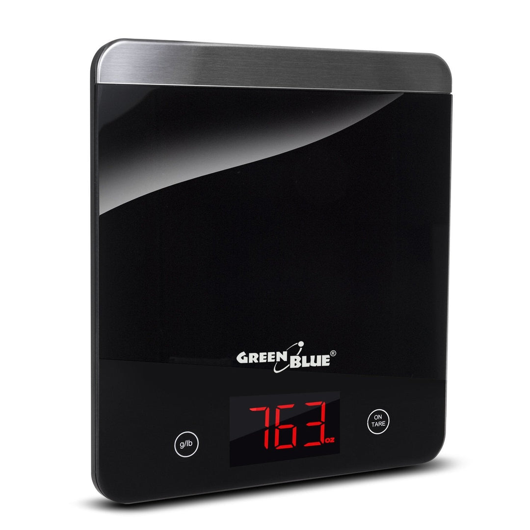 GreenBlue GB171 Digital Kitchen Scale Black  Meals Preparing