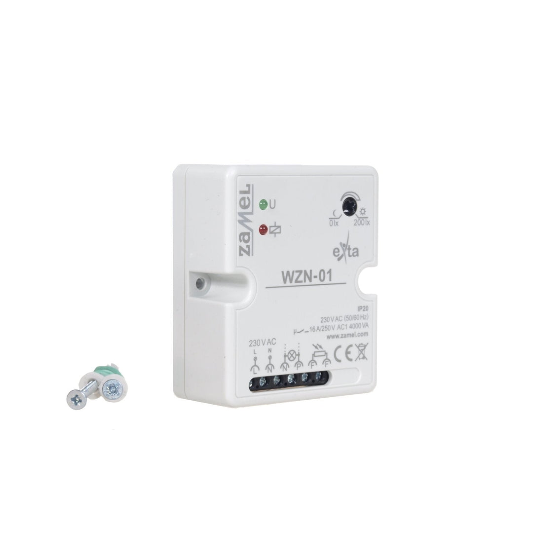 Surface-mounted twilight switch without Zamel WZN-01 probe