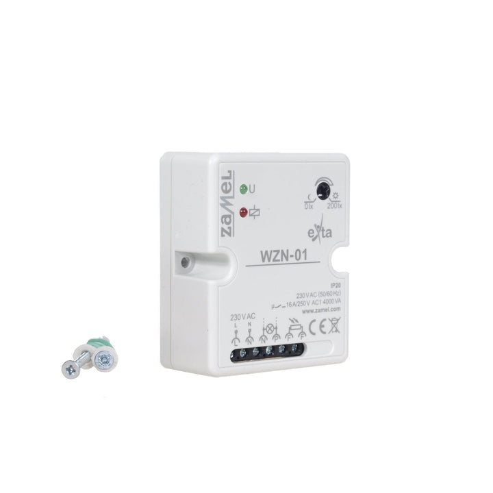 Surface-mounted twilight switch without Zamel WZN-01 probe