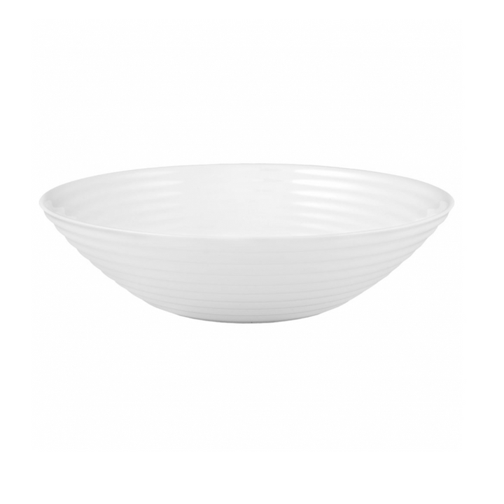 Luminarc 06455 20cm Round Salad Bowl White Made of White Tempered Glass