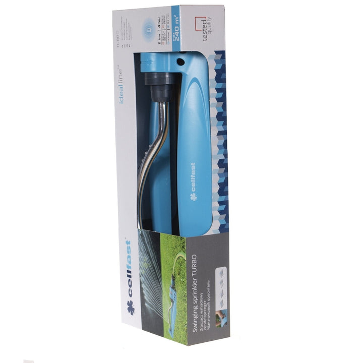 The Cellfast Turbo full surface sprayer is very convenient in the garden