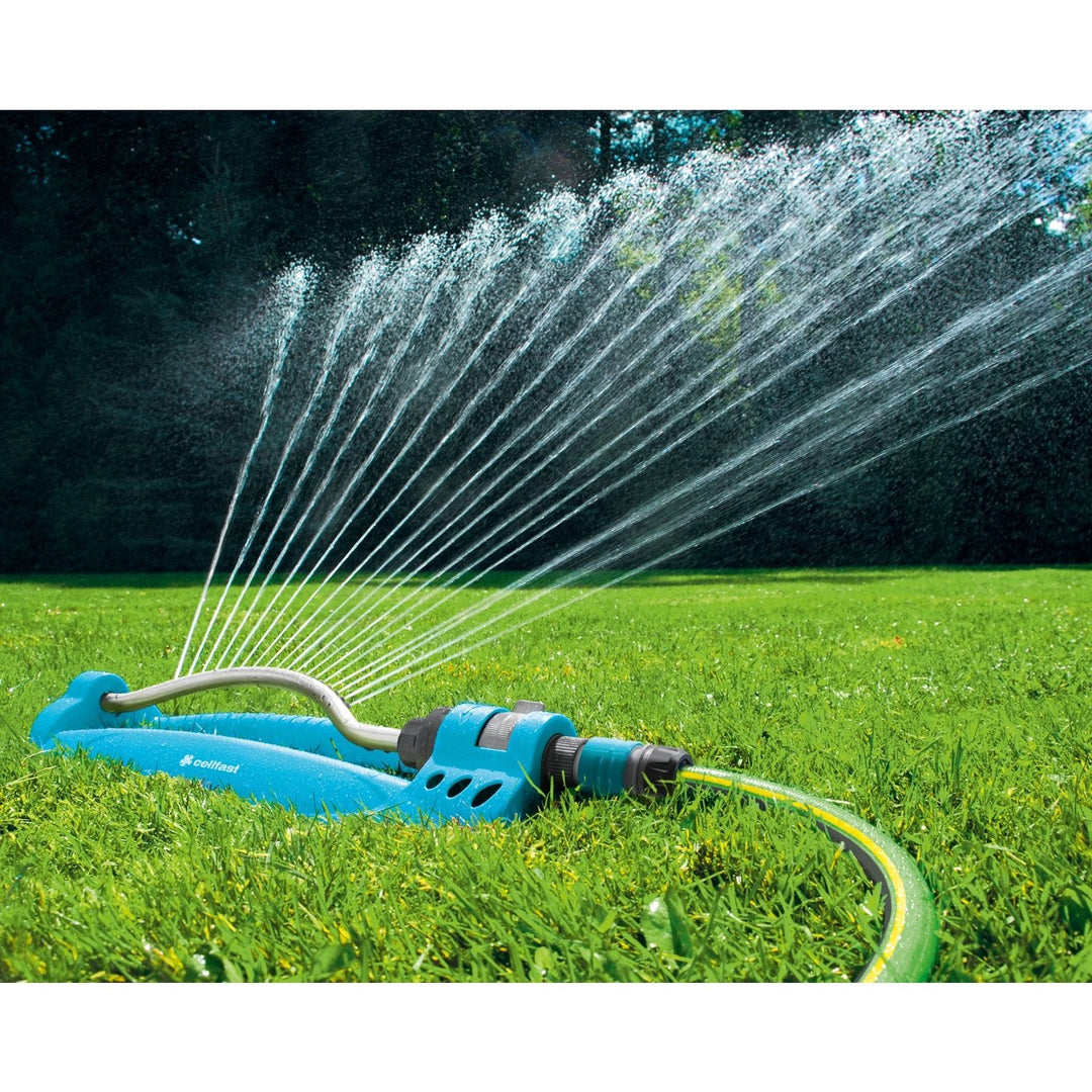 The Cellfast Turbo full surface sprayer is very convenient in the garden