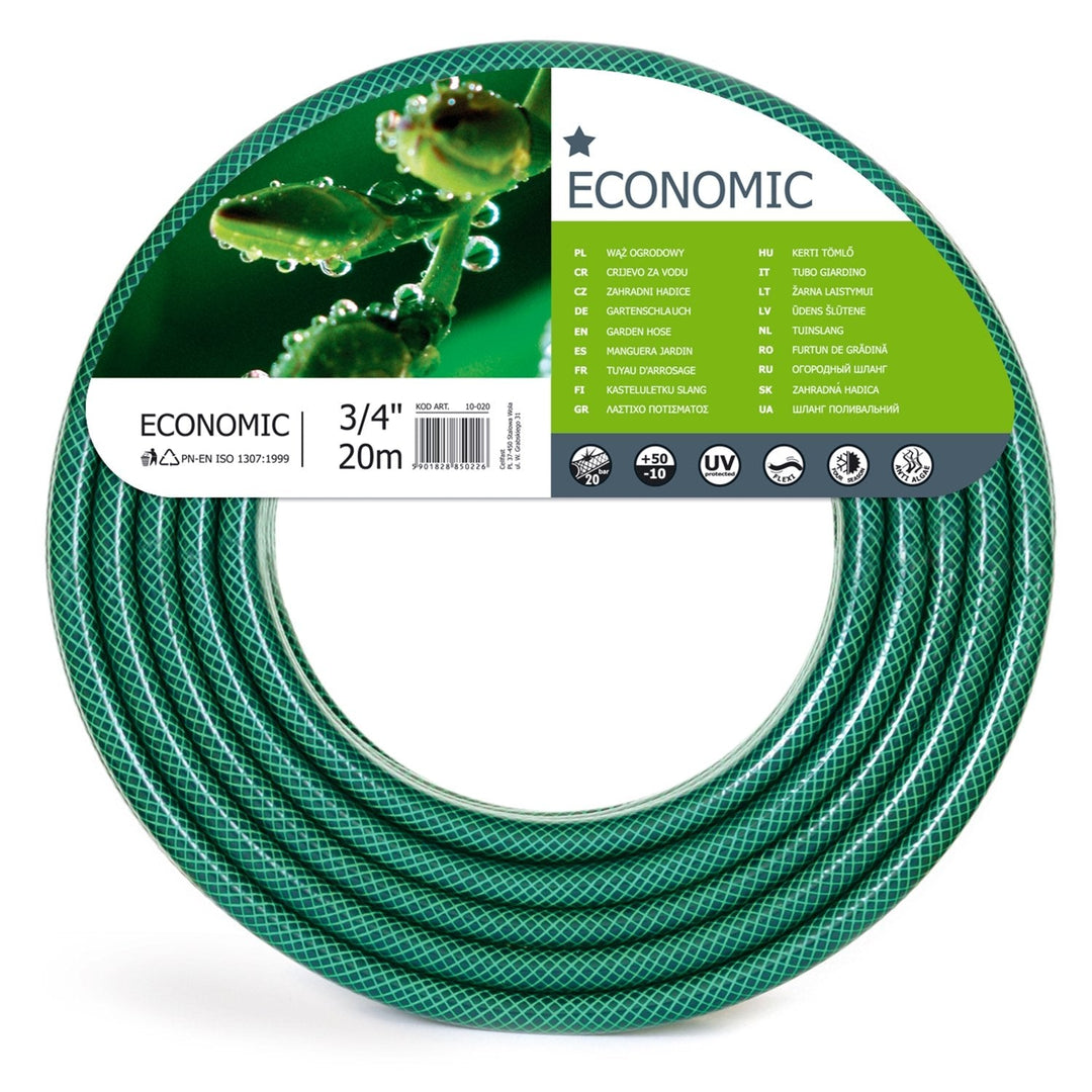GARDEN 3/4 '' 20m CELLFAST ECONOMIC 3 COATS ideal for gardening
