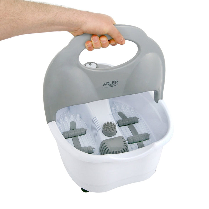 Adler AD2167 Foot Bath Spa Water Massager Bubble Vibrating Dry Warm Massage Handle 80W