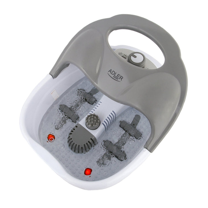 Adler AD2167 Foot Bath Spa Water Massager Bubble Vibrating Dry Warm Massage Handle 80W