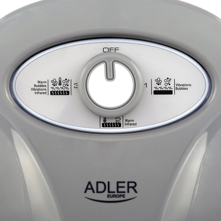 Adler AD2167 Foot Bath Spa Water Massager Bubble Vibrating Dry Warm Massage Handle 80W