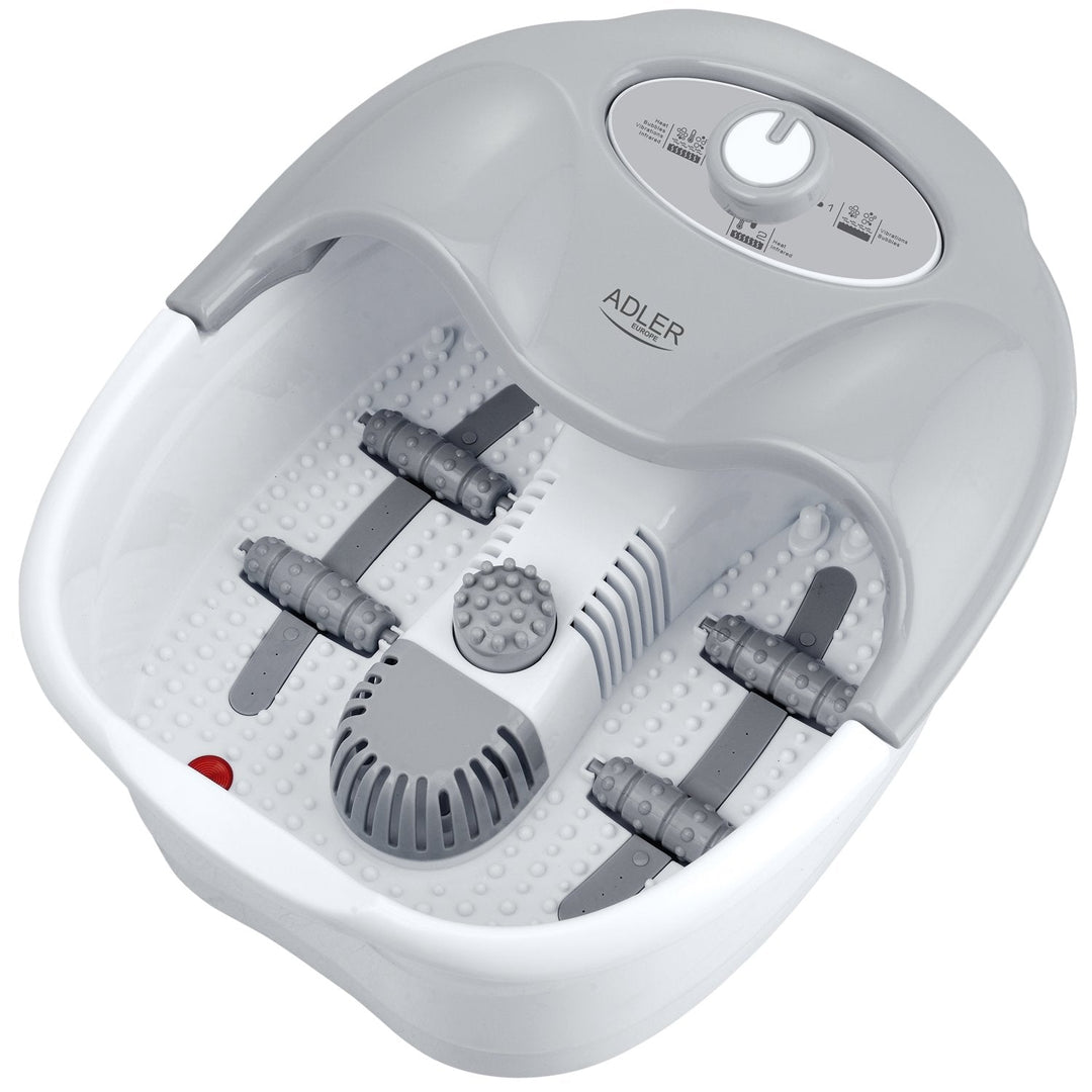 Adler AD2167 Foot Bath Spa Water Massager Bubble Vibrating Dry Warm Massage Handle 80W