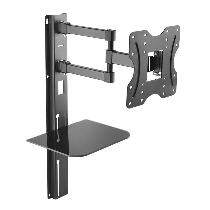 TV mount with DVD shelf Maclean, VESA 200x200, 23"-42", 30kg, MC-771