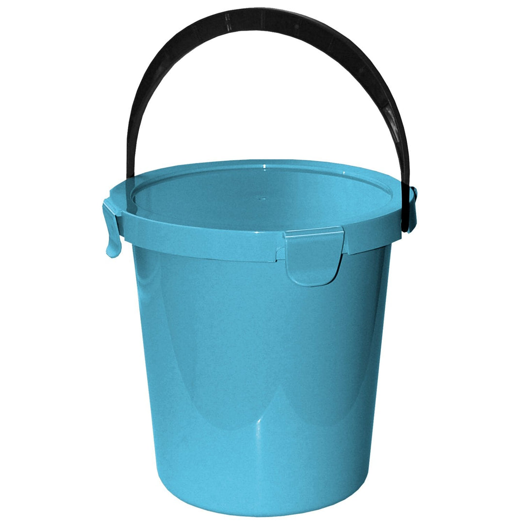Plast Team Berry 5L bucket with lid light blue