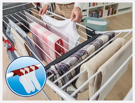 Vileda King standing clothes dryer with thick aluminum lines