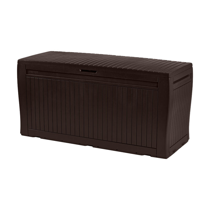 Keter Comfy Garden Box 270L Brown Roomy And Durable