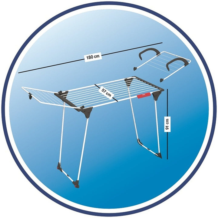 Vileda Premium 2in1 Winged And Radiator Clothes Dryer