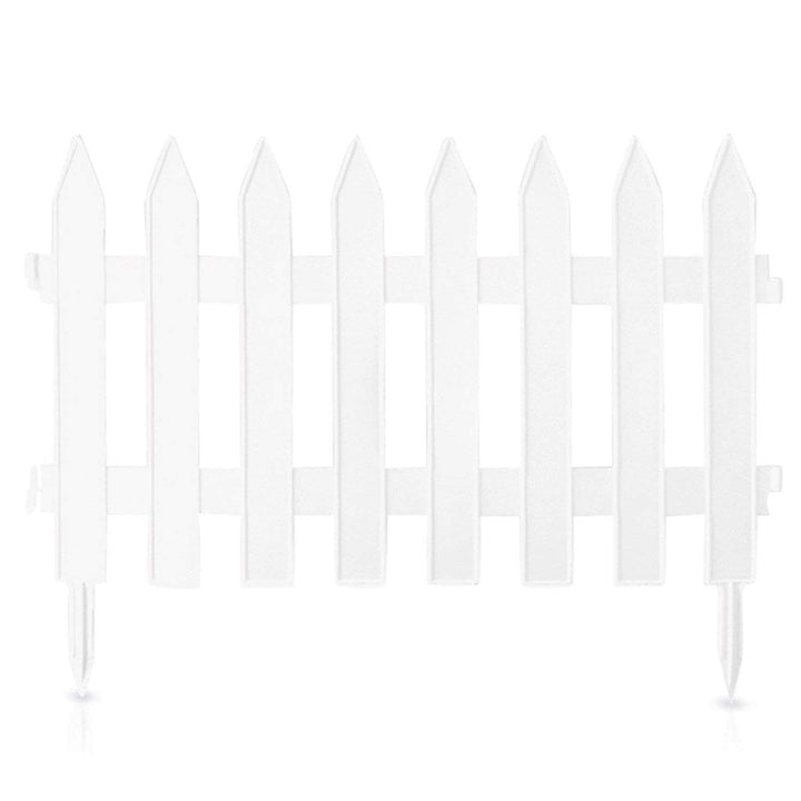 Prosperplast IPŁSU-S449 Garden Fence Garden Classic White