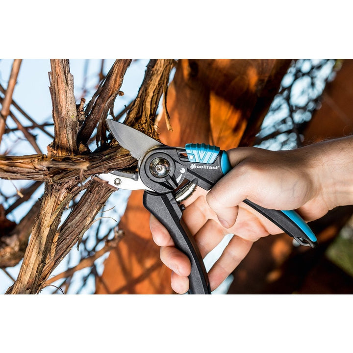 Cellfast ERGO 41-021 Anvil Branch Pruner Adjustable One Handed Opening Lock