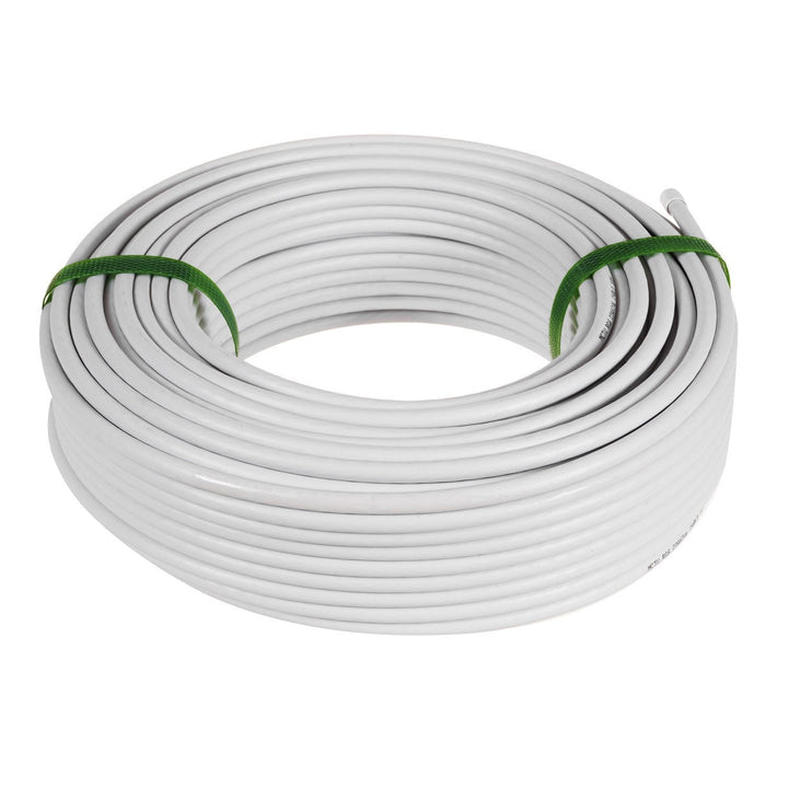 Maclean MCTV-470/1/2 Coaxial Cable Full Copper RG6 25/50/100M 1.02CU + 4.8FPE + CU/P + 32*0.12CU + 6.8PVC
