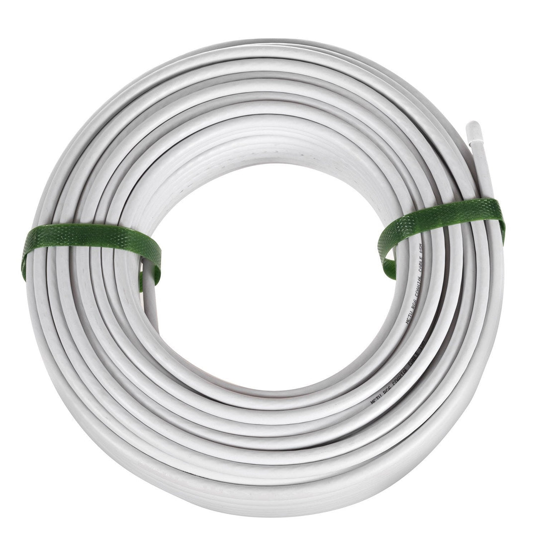 Maclean MCTV-470/1/2 Coaxial Cable Full Copper RG6 25/50/100M 1.02CU + 4.8FPE + CU/P + 32*0.12CU + 6.8PVC