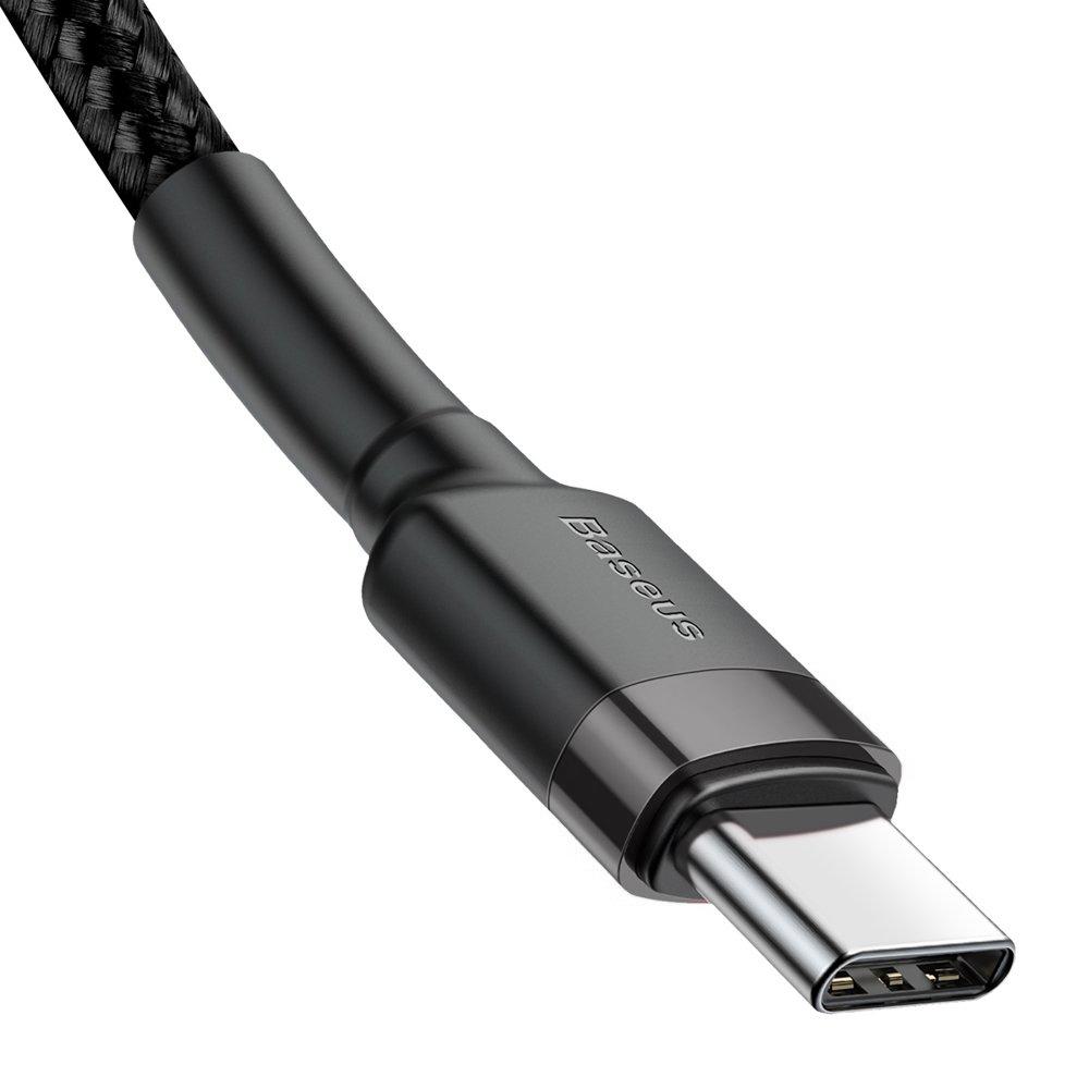 USB Type-C cable 1m flash charge PD 60W 20V 3A QC3.0 BASEUS Cafule Series