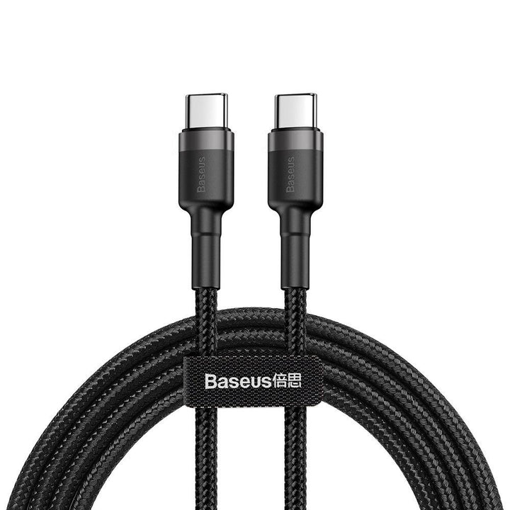 USB Type-C cable 1m flash charge PD 60W 20V 3A QC3.0 BASEUS Cafule Series