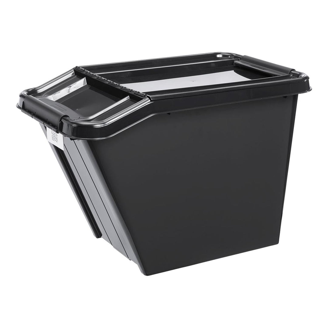 Container with lid PlastTeam ProBox Recycle QR 58L