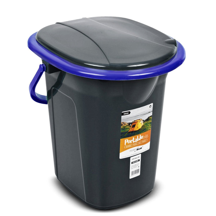 GreenBlue GB320BB Portable Travel Toilet Bucket 19L max. 120kg