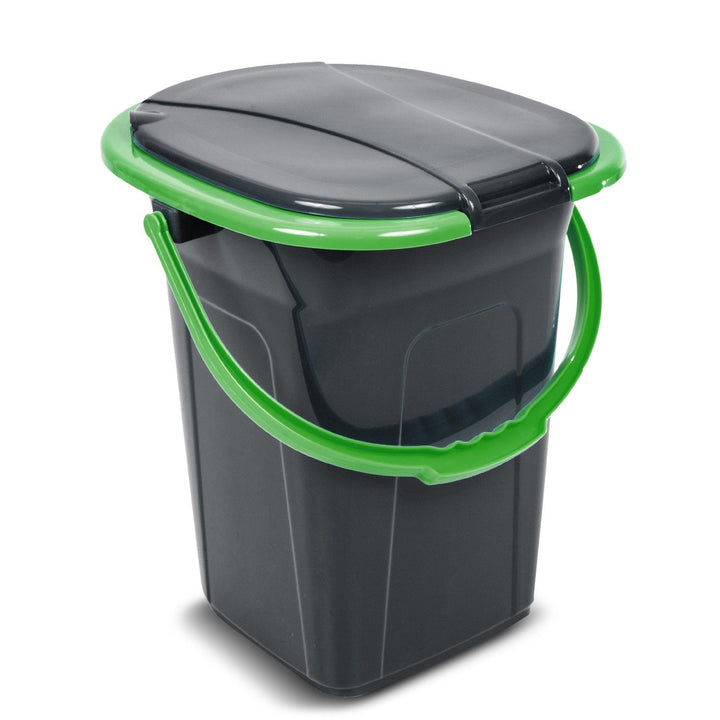GreenBlue GB320BG Tourist Toilet Black and Green 19L Carrying Handle