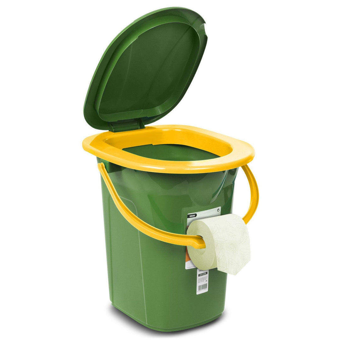 GreenBlue GB320GO dark green-orange travel toilet maximum load 120kg