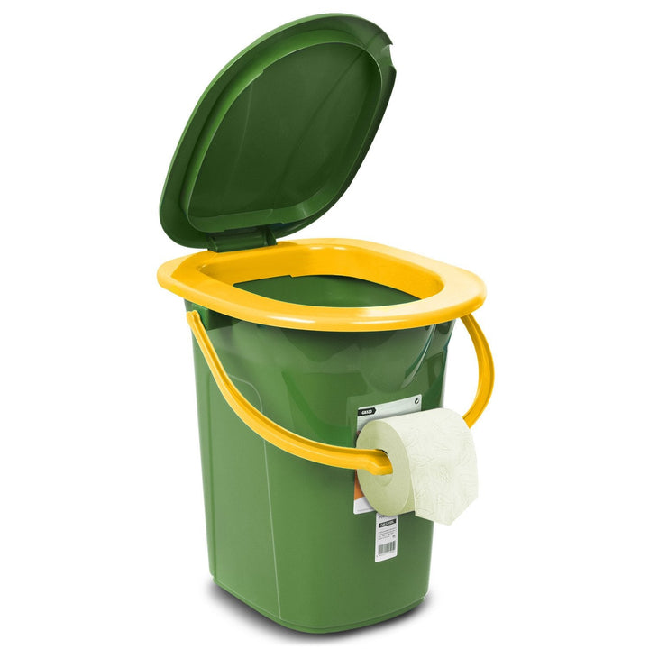 GreenBlue GB320GO dark green-orange travel toilet maximum load 120kg