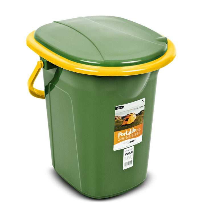 GreenBlue GB320GO dark green-orange travel toilet maximum load 120kg