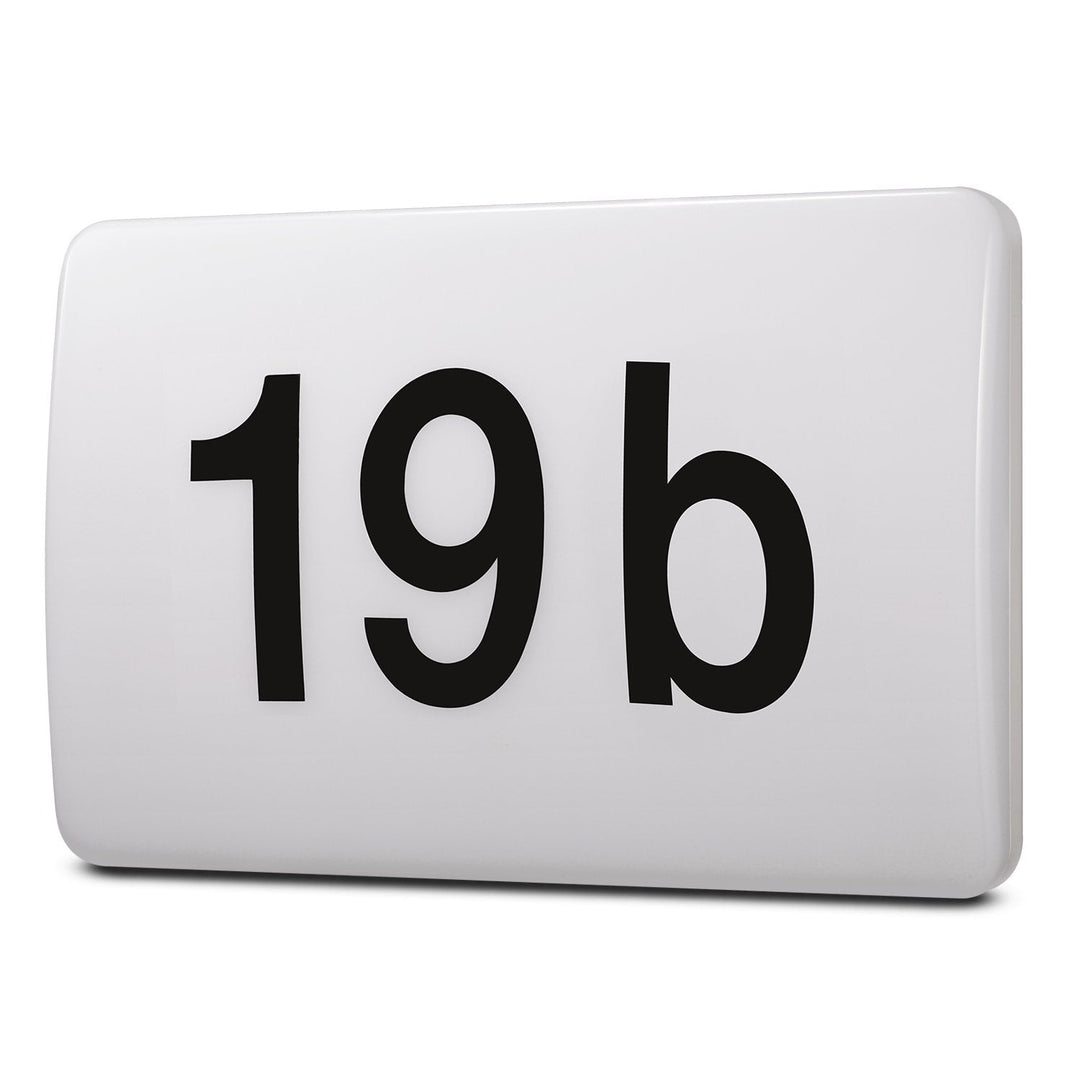 Maclean LED lamp, house number, with twilight sensor, white, max 10W, IP65, neutral color (4000K), max 1000lm, MCE292 W