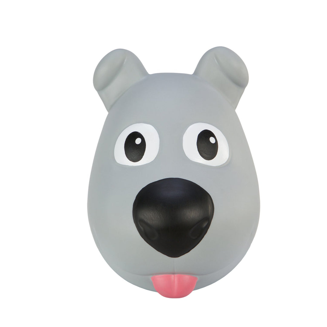 Tootina's gray dog - inflatable jumping toy for children