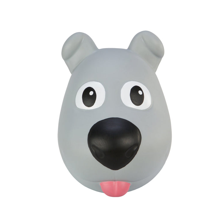 Tootina's gray dog - inflatable jumping toy for children