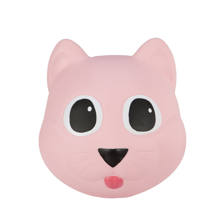 Hoppimals Pink Kitty Inflatable Rubber Space Hopper Bouncer for Kids