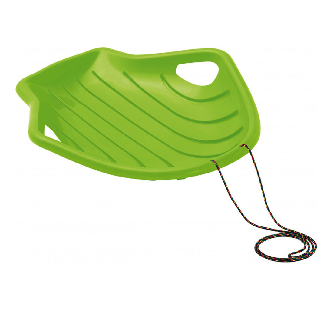 Kids Slide Snow Sledge 2 Handles Rope Handle Adult Durable Plastic Lightweight