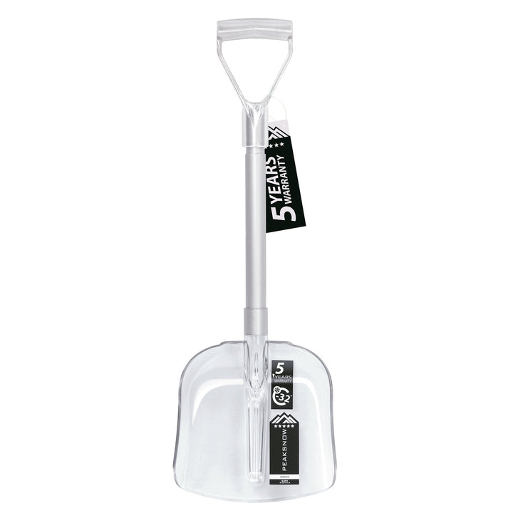 PROSPERPLAST MAKALU Foldable Car Snow Shovel Anodized Aluminium Polycarbonate