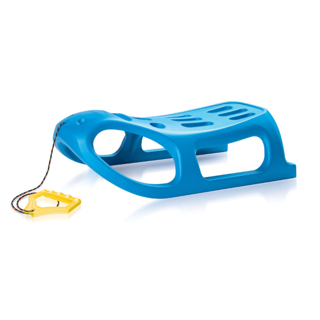 Strong and fast plastic sled Prosperplast Little Seal blue