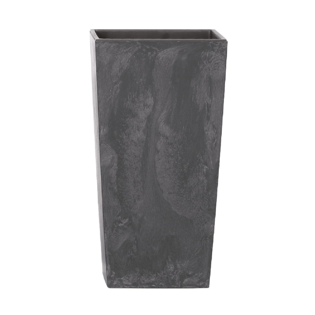 Flowerpot with an insert Urbi Square Effect DURS225E-S433 - anthracite